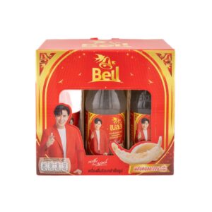 Bell รังนก 6 ขวด ฝาแดง คอลลาเจน+ใบเตย